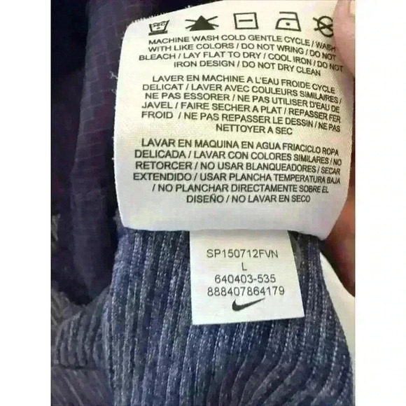 Nike Gold Tour Performance Dri Fit Women's Large Zip Up Vest Purple - Picture 10 of 10